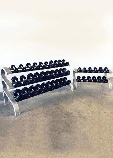Muscle D - Two Tier 8-Pairs Dumbbell Rack