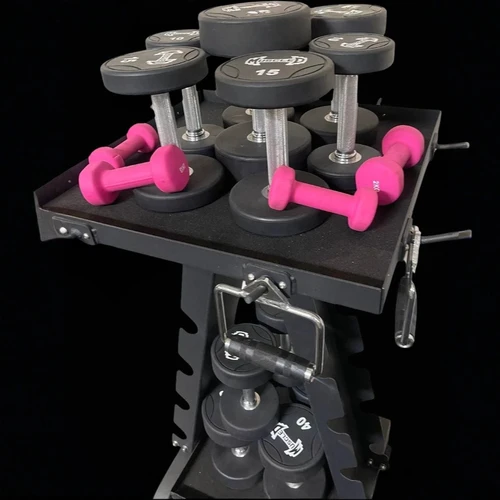 Accessory Rack - Muscle D - Sturdy Cable Attachment Storage (Rack Only)