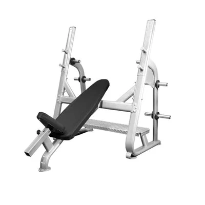 Muscle D Fitness - Elite Series Heavy-Duty Olympic Incline Bench