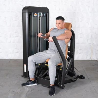 Muscle D Fitness - Elite Plus Chest Press (Commercial Iso-Lateral Selectorized Machine)