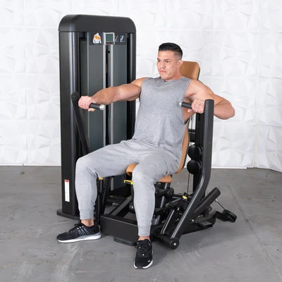 Muscle D Fitness - Elite Plus Chest Press (Commercial Iso-Lateral Selectorized Machine)