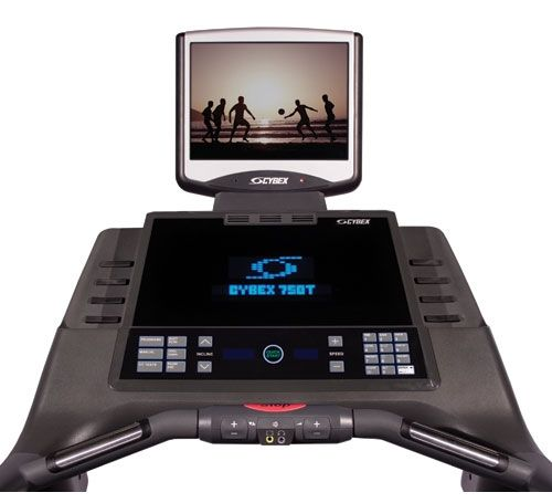 Cybex 750T Legacy Treadmill w Optional TV Personal Viewing Screen