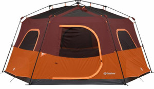 Orange 10-person Camp King Tent