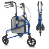 Vive 3 Wheel Rollator: Compact and Lightweight Mobility Support-Chicken Pieces