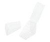  Eco Container Plastic Sandwich Wedge Clear Hinged (500/Case) 