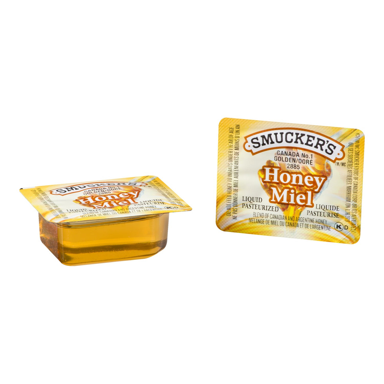Smucker's Pure Liquid Honey, Portion | 21G/Unit, 200 Units/Case