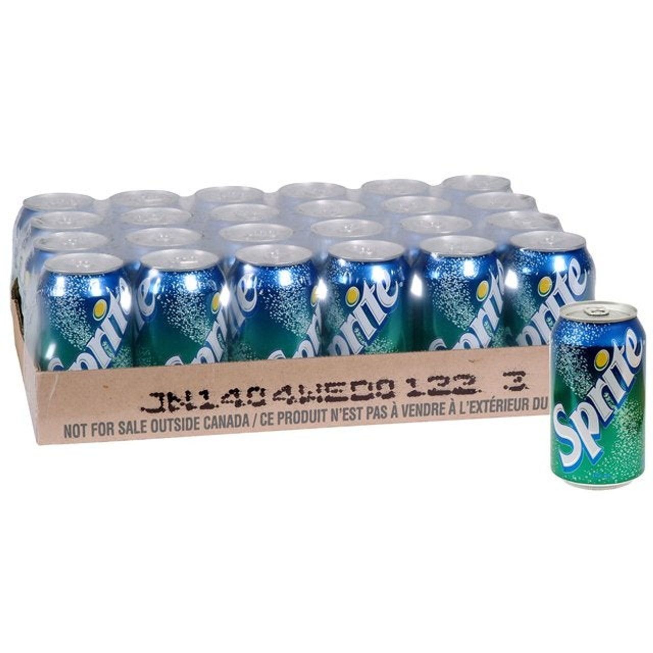 Sprite Sprite Soft Drink, Can | 355ML/Unit, 24 Units/Case