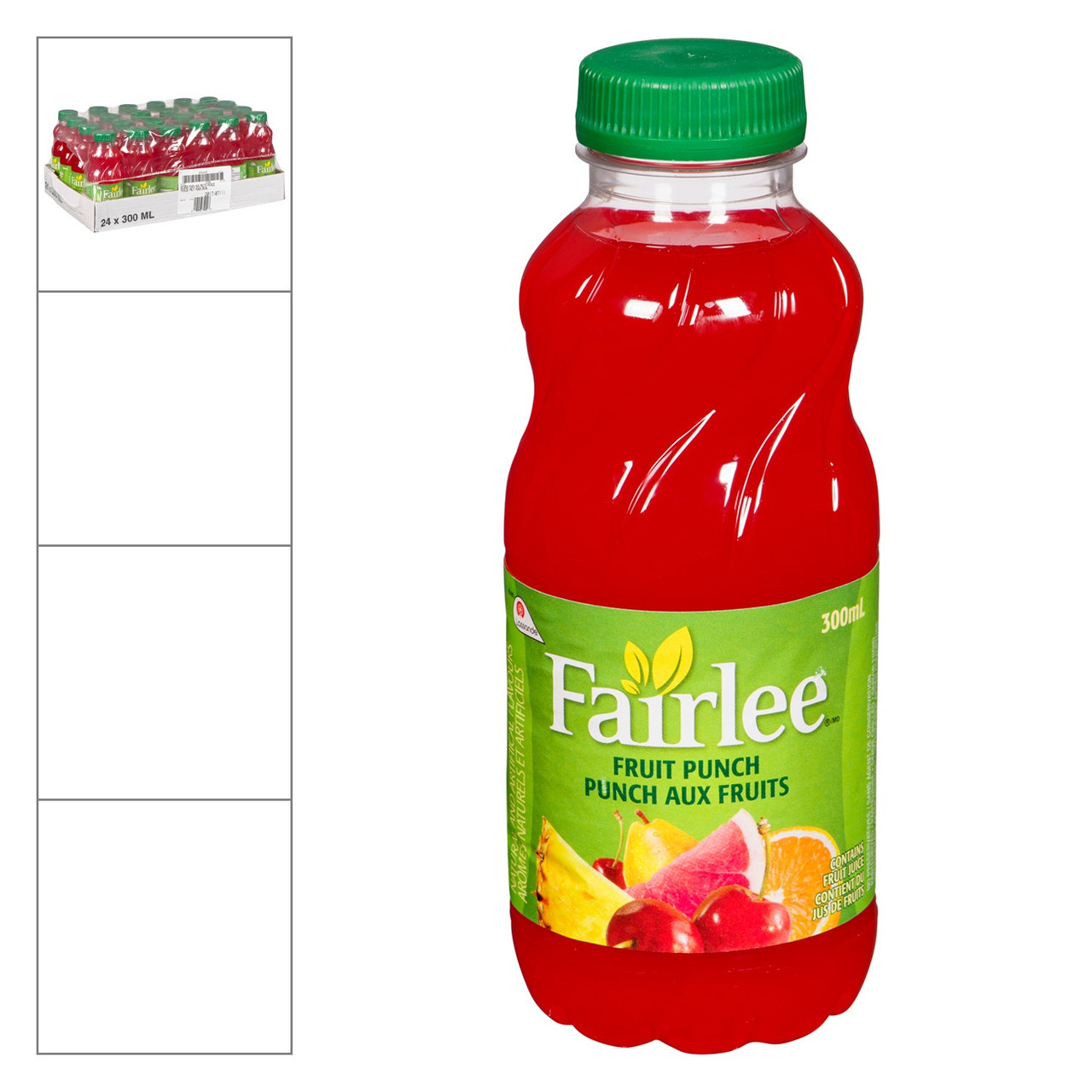 Fairlee Fruit Punch Drink, Polyethylene | 300ML/Unit, 24 Units/Case