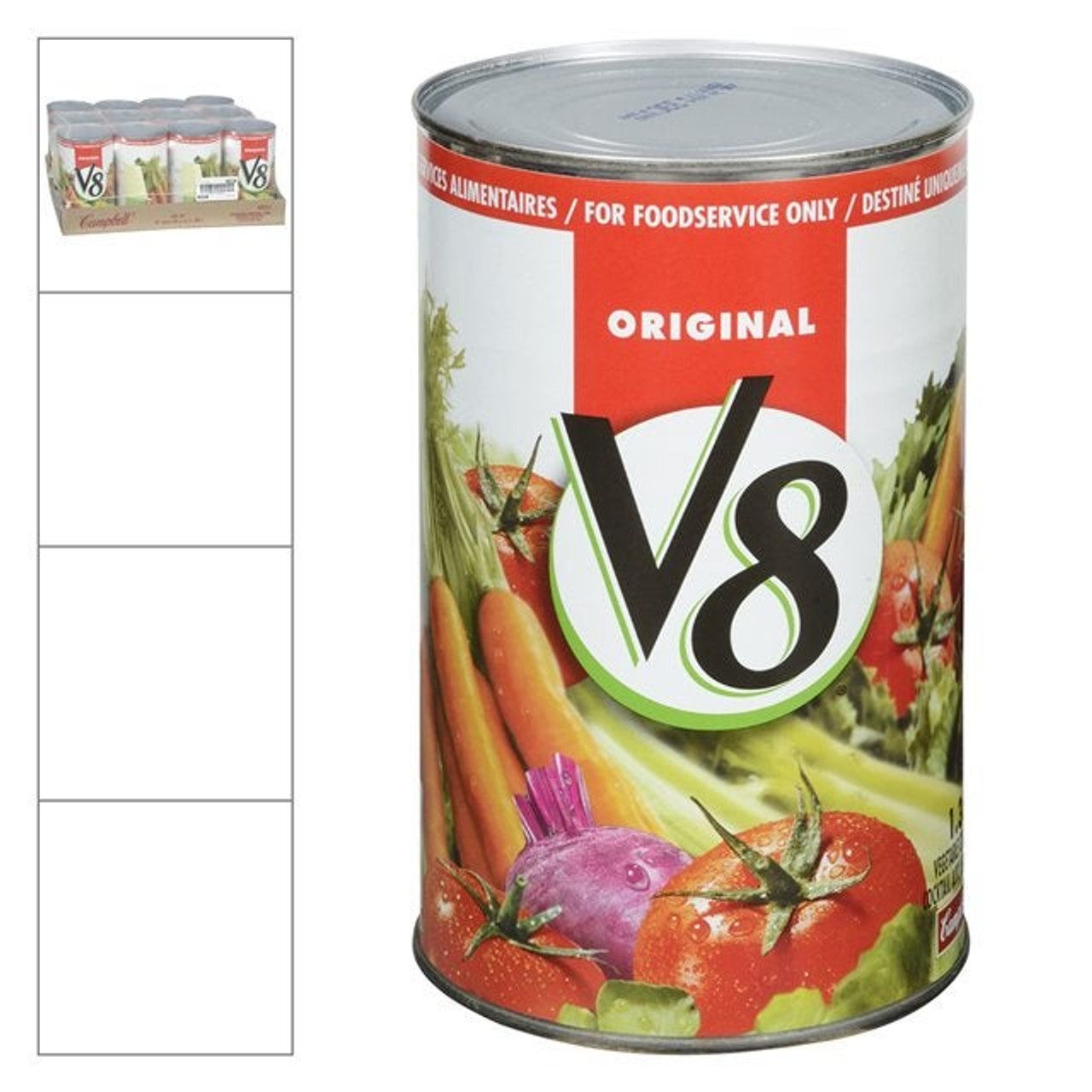 V8 Vegetable Cocktail Juice, Can | 1.36L/Unit, 12 Units/Case