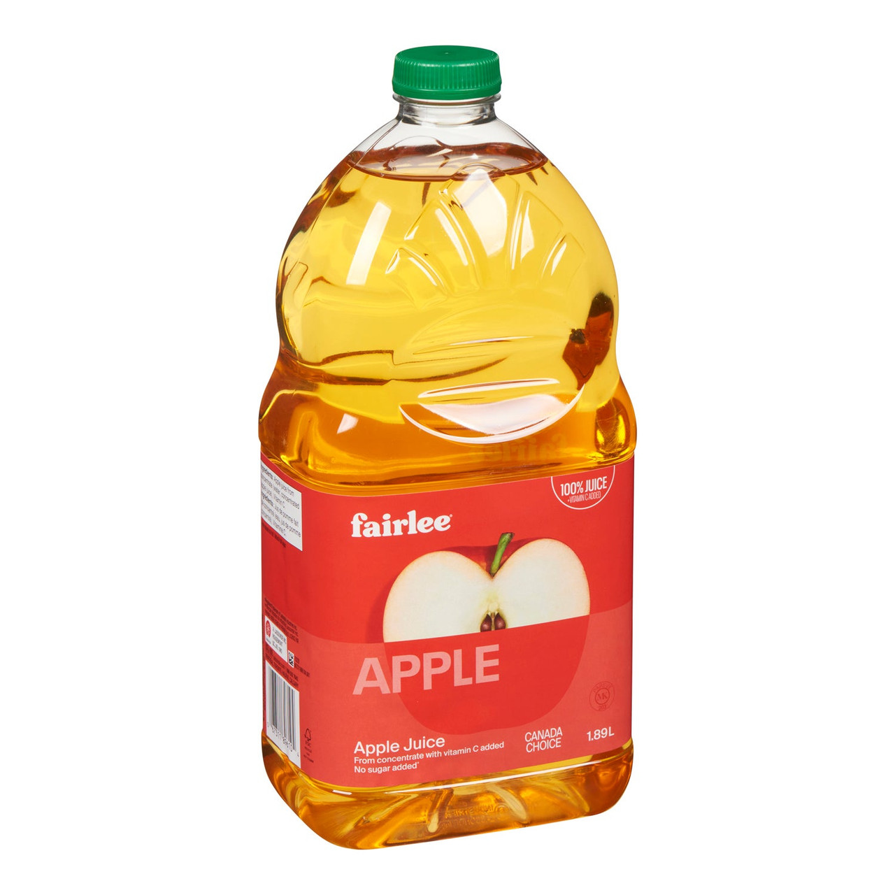 Nature's Best Apple Juice, 100 Percent, Polyethylene | 1.89L/Unit, 6 Units/Case