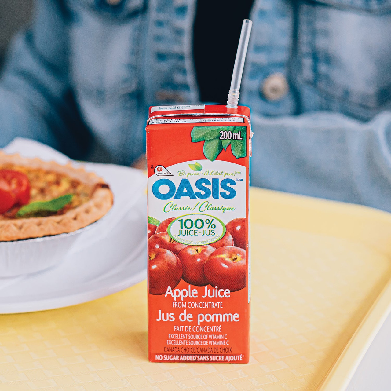 Oasis Apple Juice, Tetra | 200ML/Unit, 30 Units/Case