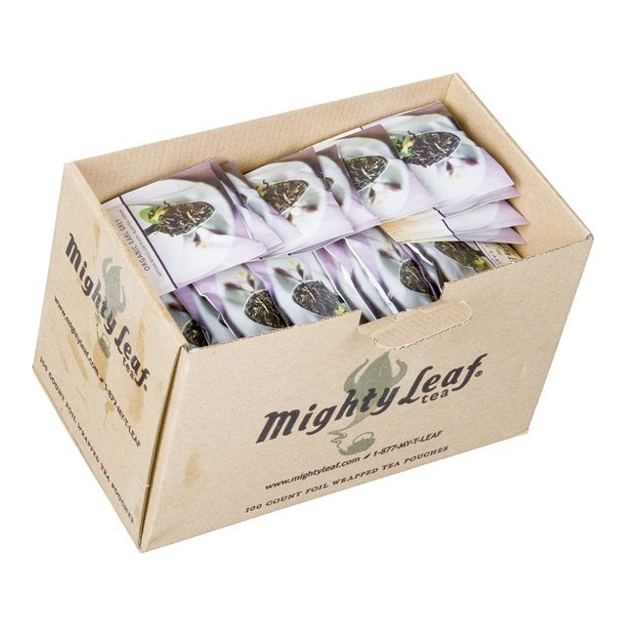 Mighty Leaf Tea Organic Whole Leaf Earl Grey Tea | 100UN/Unit, 1 Unit/Case