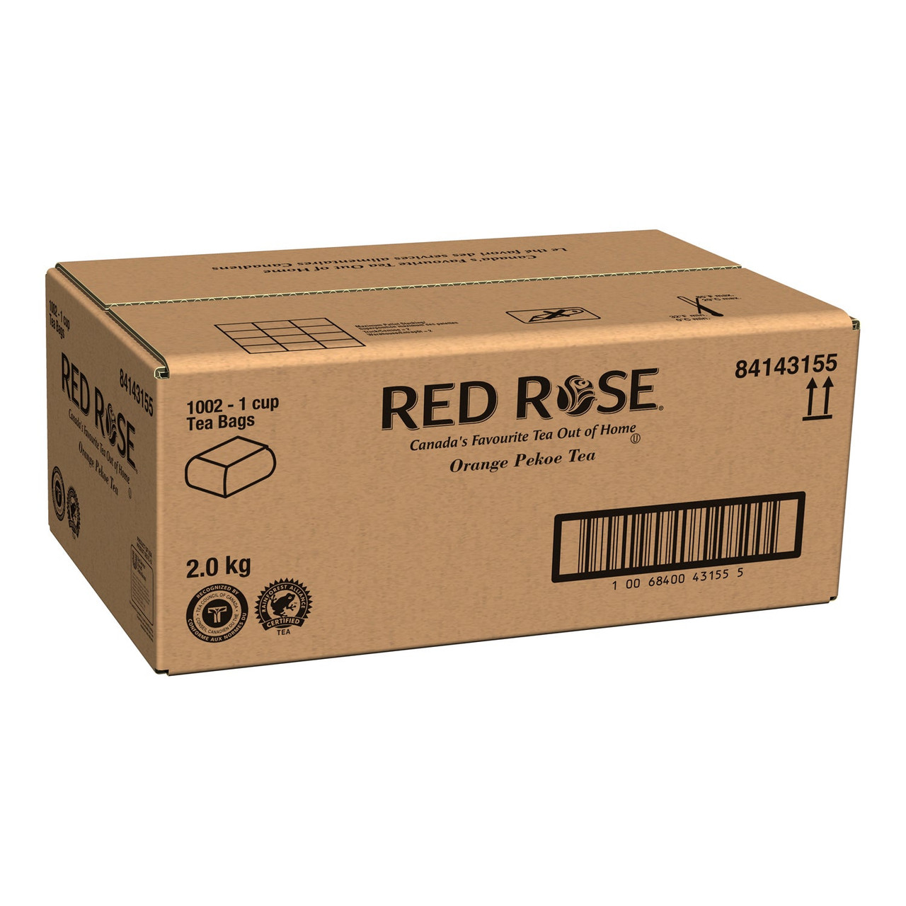 Red Rose Orange Pekoe Tea, 1Cup | 1002UN/Unit, 1 Unit/Case