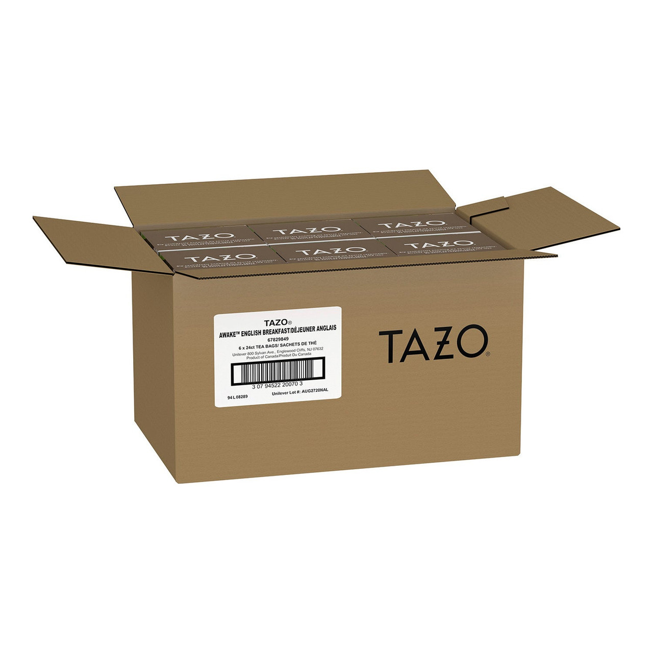 TAZO English Breakfast Tea | 24UN/Unit, 6 Units/Case