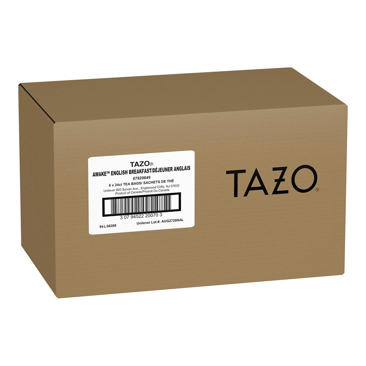 TAZO English Breakfast Tea | 24UN/Unit, 6 Units/Case