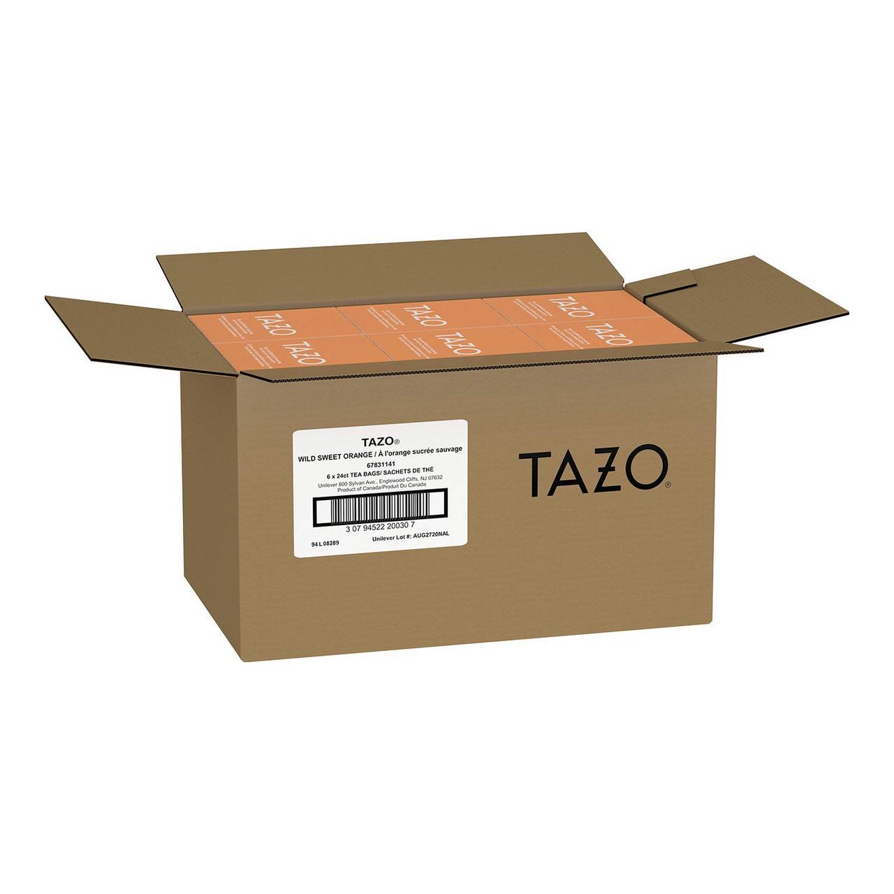 TAZO Wild Orange Sweet Tea | 24UN/Unit, 6 Units/Case