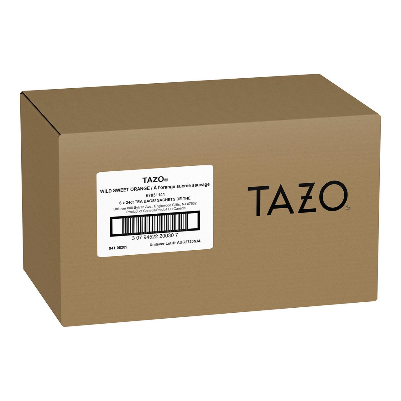 TAZO Wild Orange Sweet Tea | 24UN/Unit, 6 Units/Case