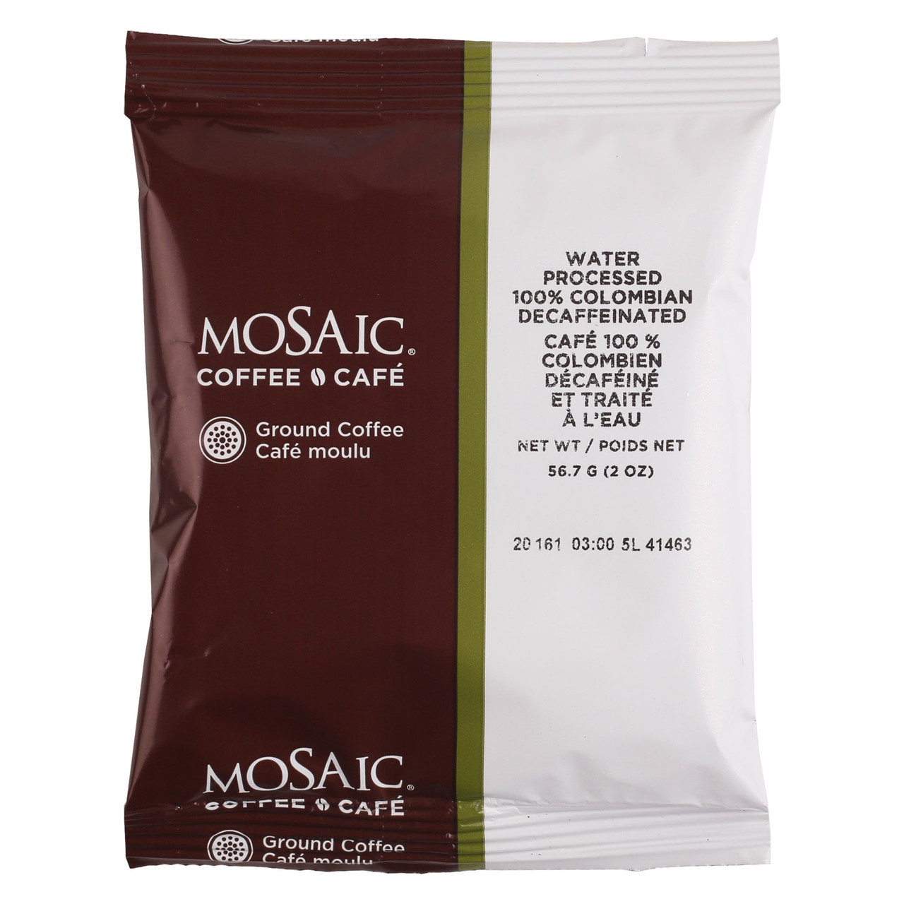 Mosaic 2oz Light Decaf Colombian Coffee