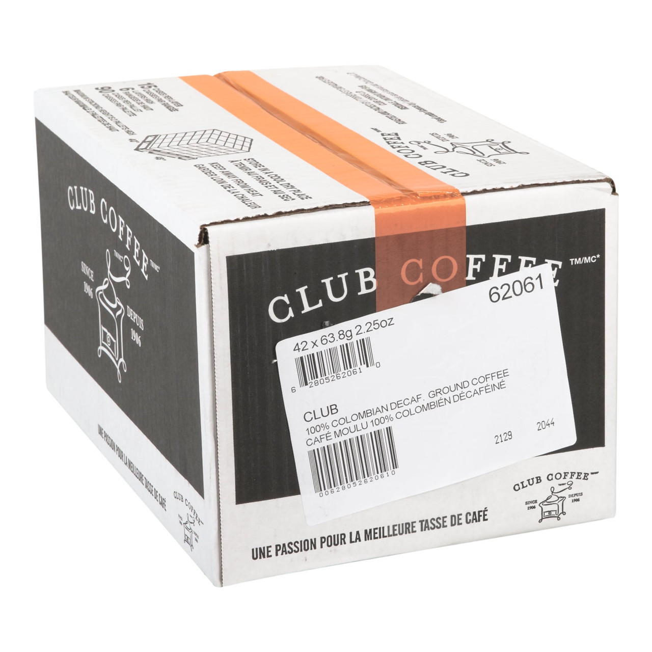 Club Coffee Decafinated Colombian Coffee