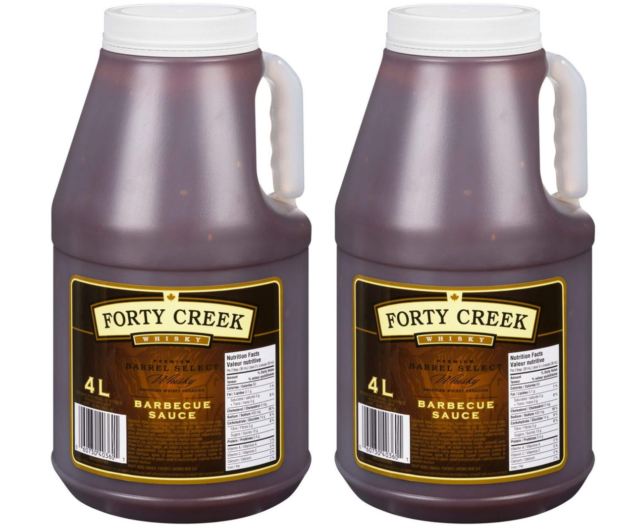 Richardson Forty Creek Whiskey Barbeque Sauce | 4L/Unit, 2 Units/Case