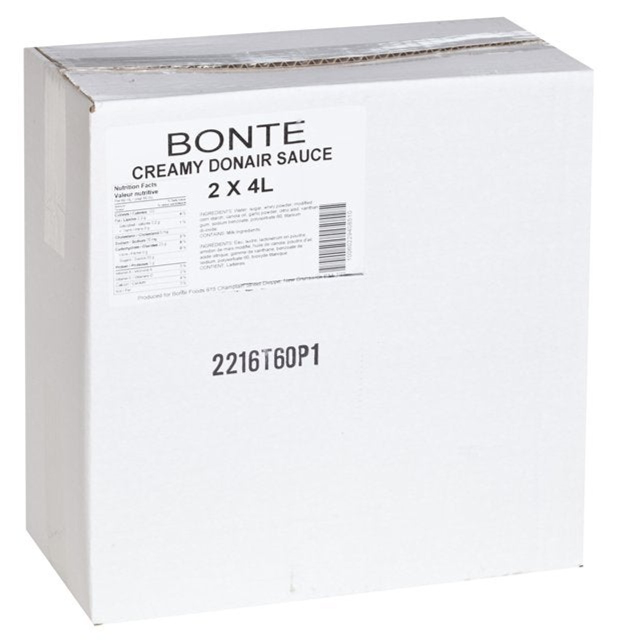 Bonte Creamy Donair Sauce