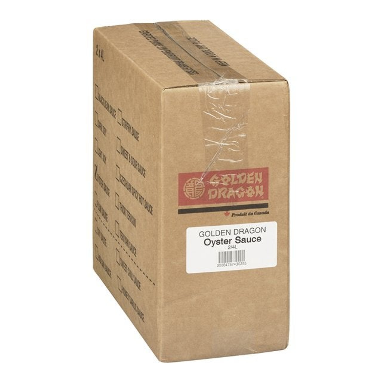 Golden Dragon Oyster Sauce, Trans Fat Compliant | 4L/Unit, 2 Units/Case