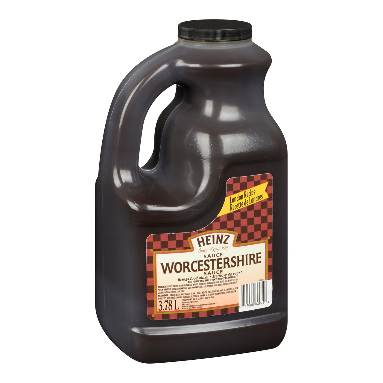 Heinz Worcestershire Sauce | 3.78L/Unit, 2 Units/Case