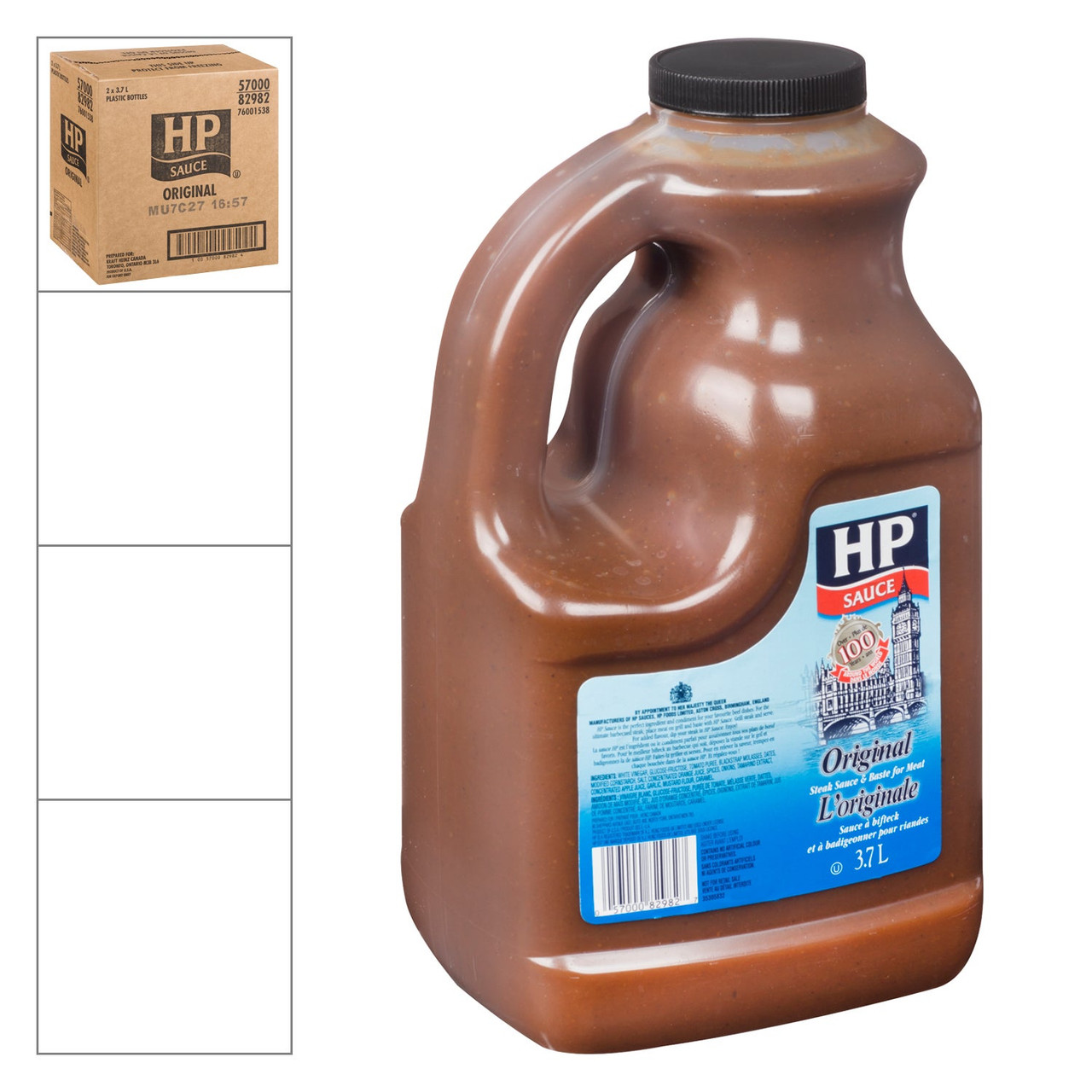 Heinz Hp Sauce, Bottle | 3.7L/Unit, 2 Units/Case