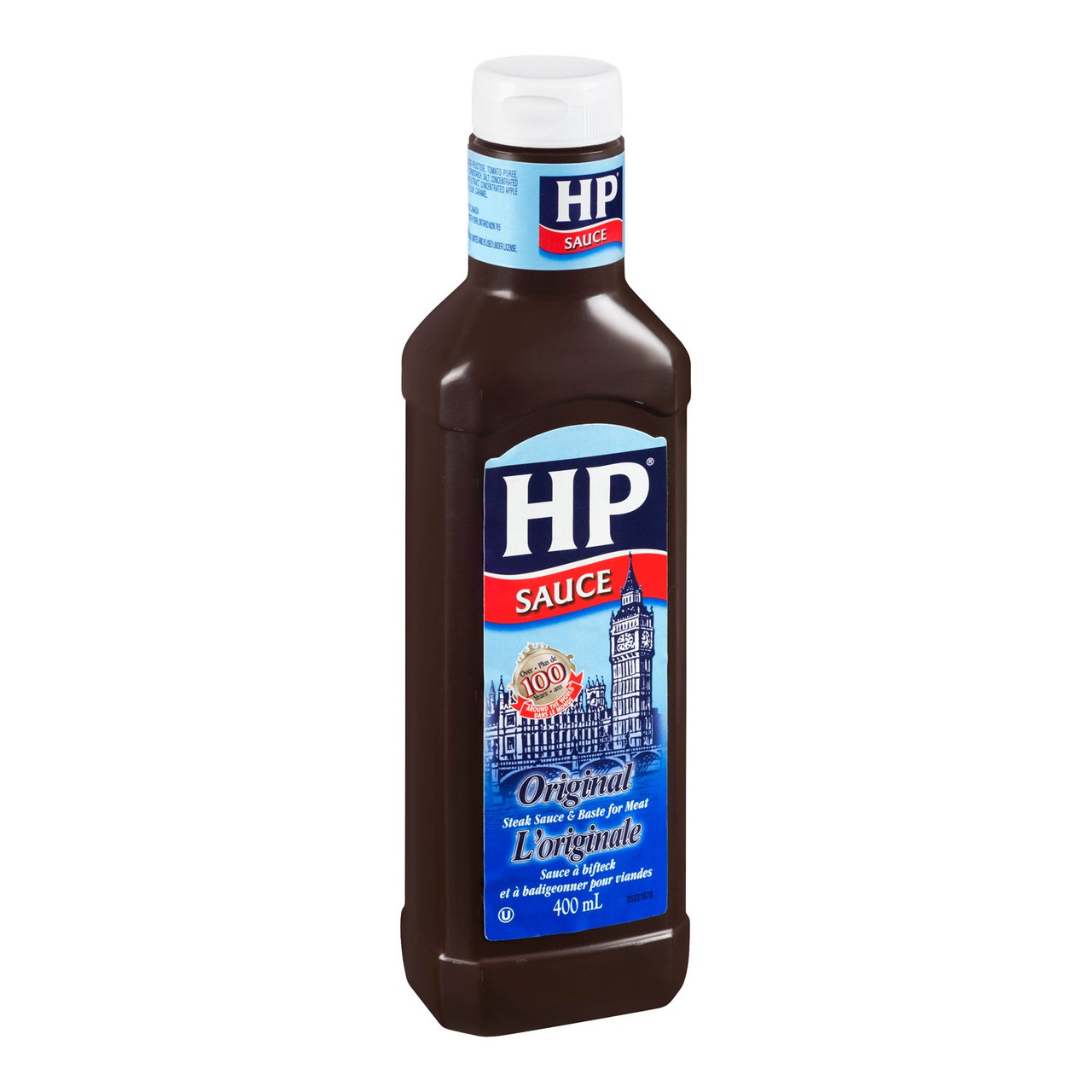 Heinz Original Forever Full Hp Sauce, Squeeze Bottle | 400ML/Unit, 12 Units/Case