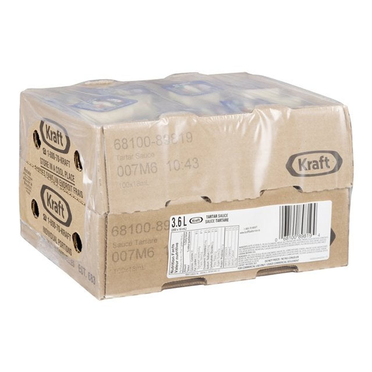 Kraft Tartar Sauce, Portion | 18ML/Unit, 200 Units/Case