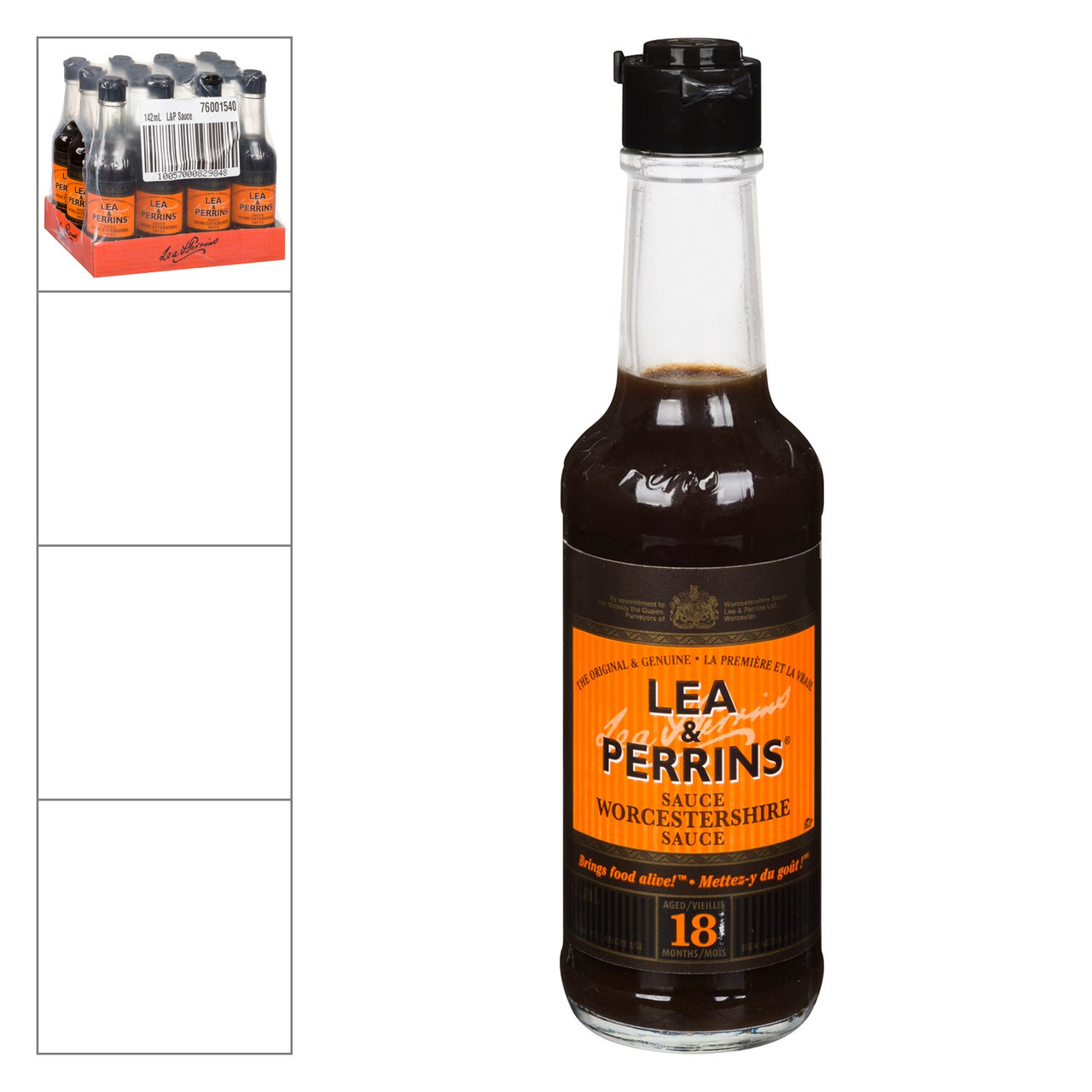 Lea & Perrin Worcestershire Sauce | 142ML/Unit, 12 Units/Case