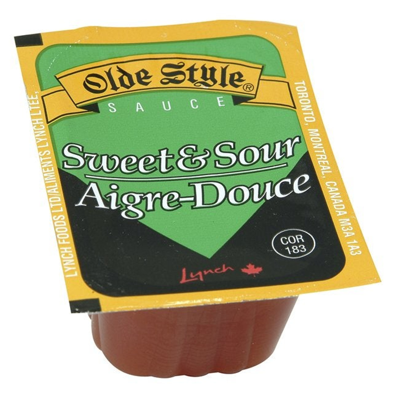 Olde Style Sweet And Sour Sauce, Portion, Trans Fat Compliant | 28G/Unit, 100 Units/Case