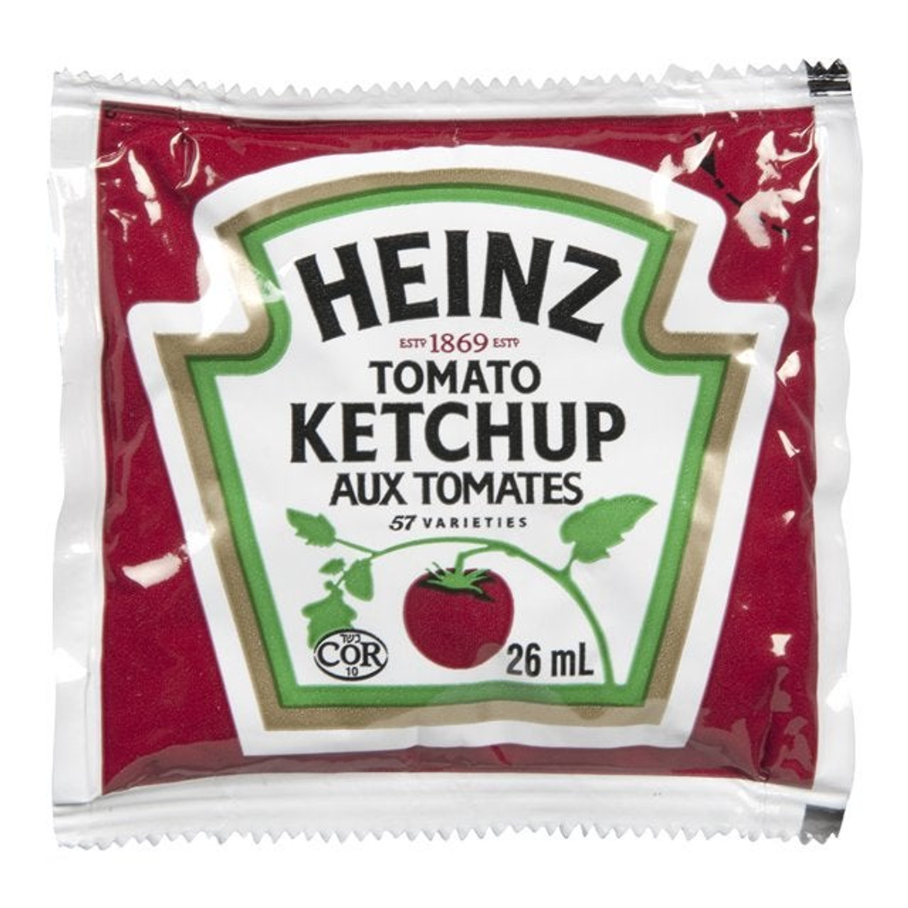 Heinz Ketchup, Megapack, Single Serve | 26ML/Unit, 396 Units/Case