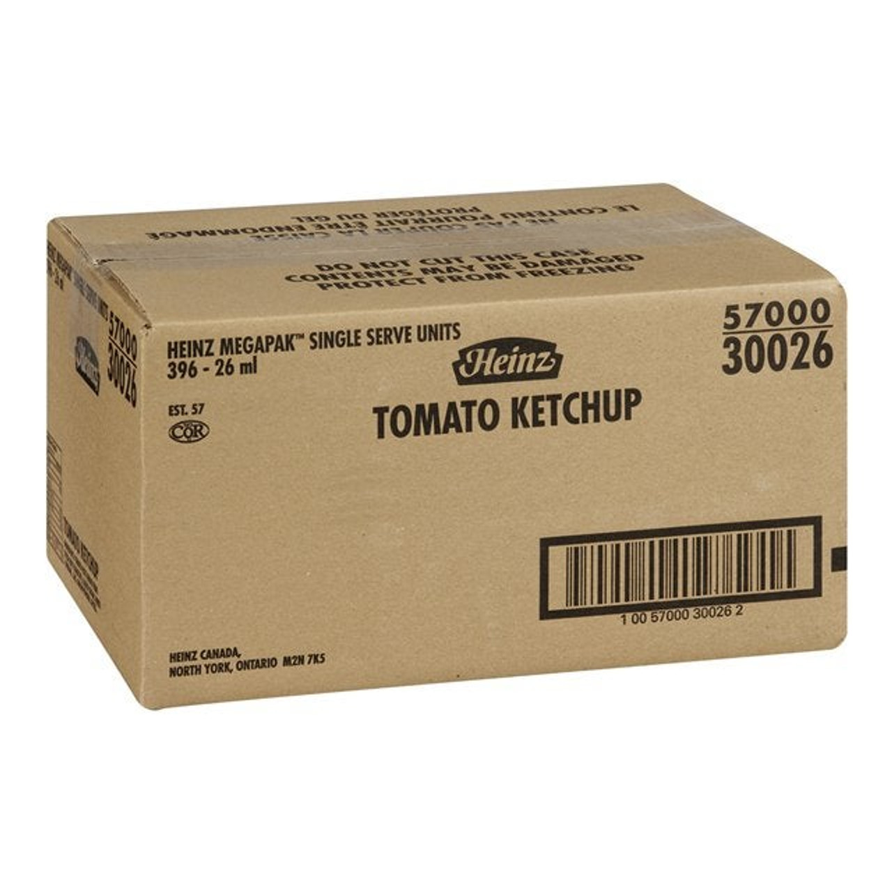 Heinz Ketchup, Megapack, Single Serve | 26ML/Unit, 396 Units/Case