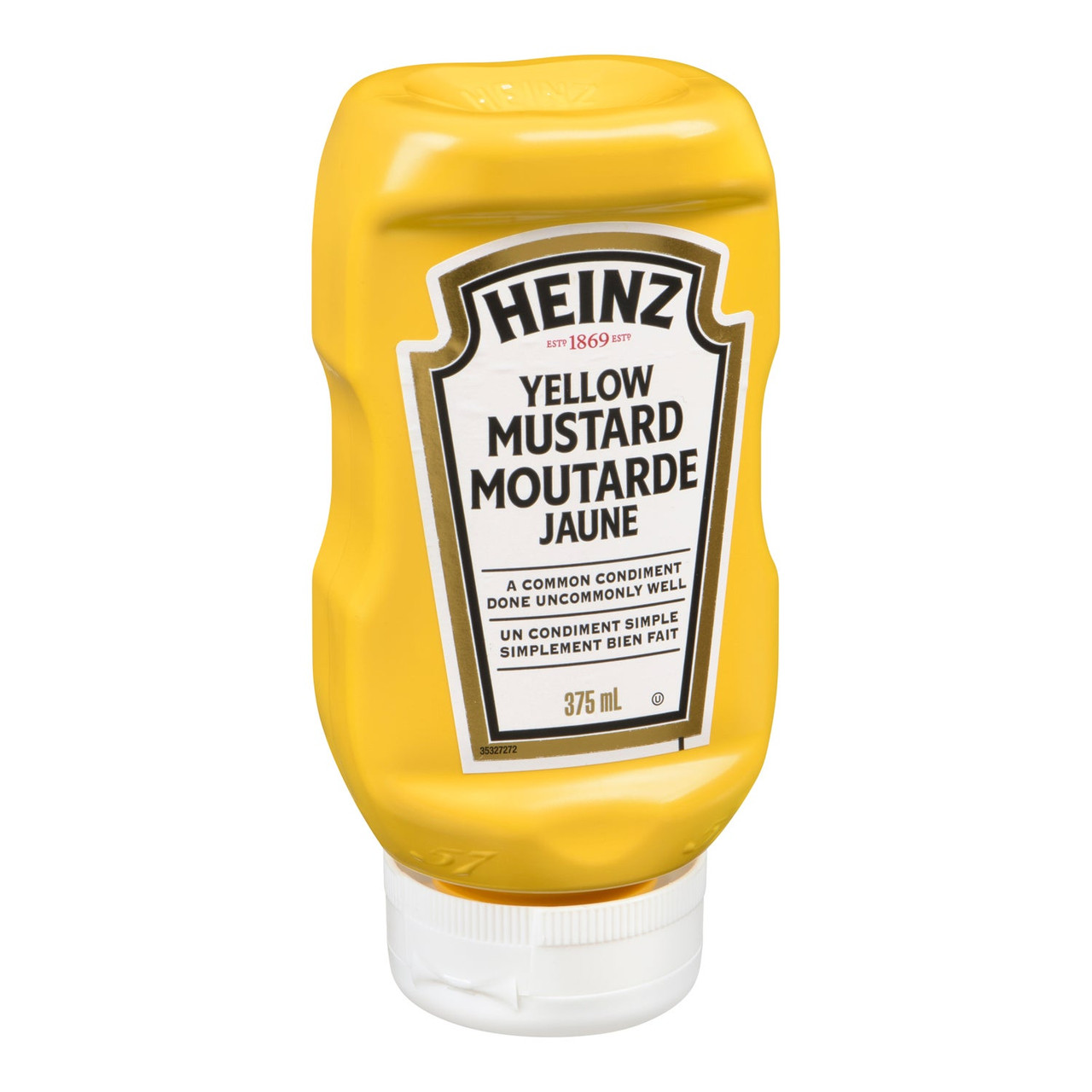 Heinz Mustard, Upside Down Bottle | 375ML/Unit, 24 Units/Case