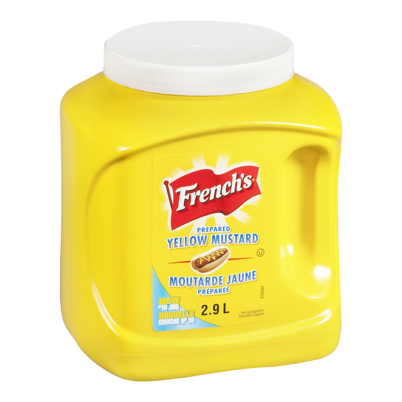 French's Prepared Yellow Mustard | 2.9L/Unit, 2 Units/Case