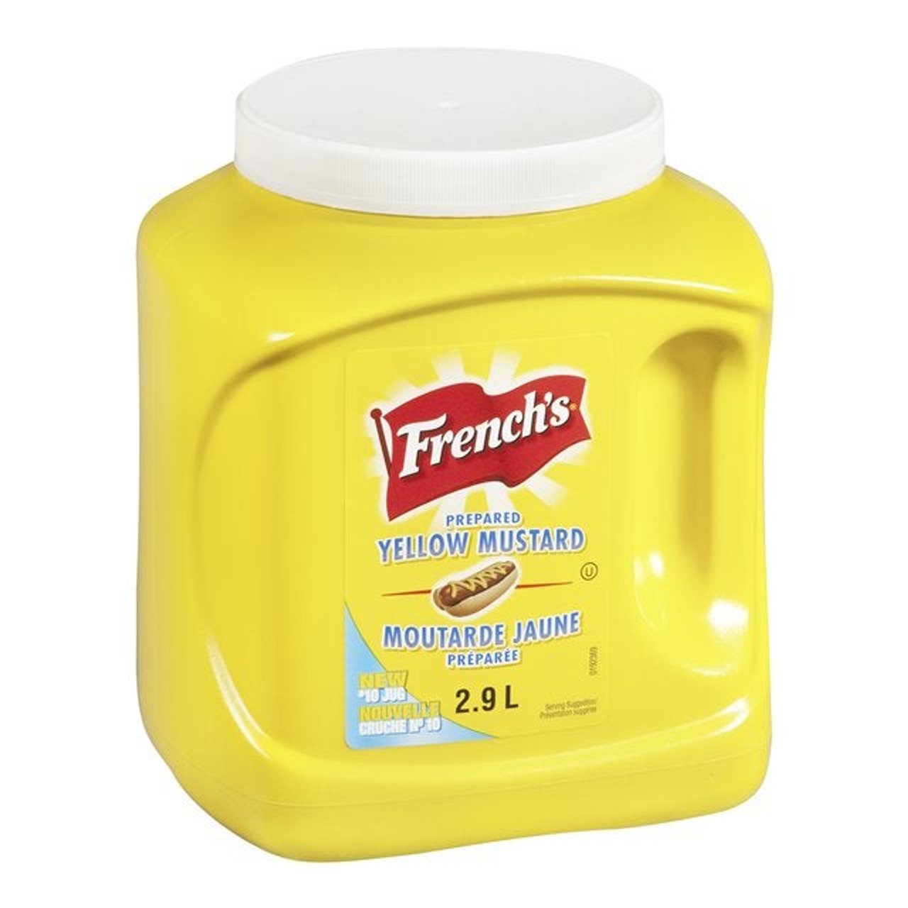 French's Prepared Yellow Mustard | 2.9L/Unit, 2 Units/Case