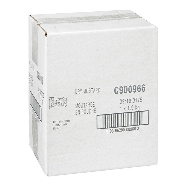 Keens Dry Ground Mustard, Keens 1.90KG/Unit, 1 Unit/Case