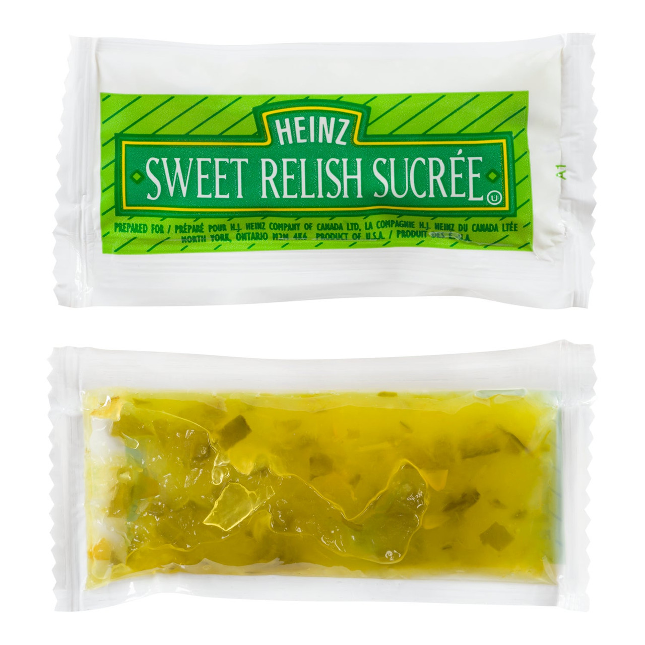 Heinz Sweet Green Relish, Portion | 8ML/Unit, 500 Units/Case