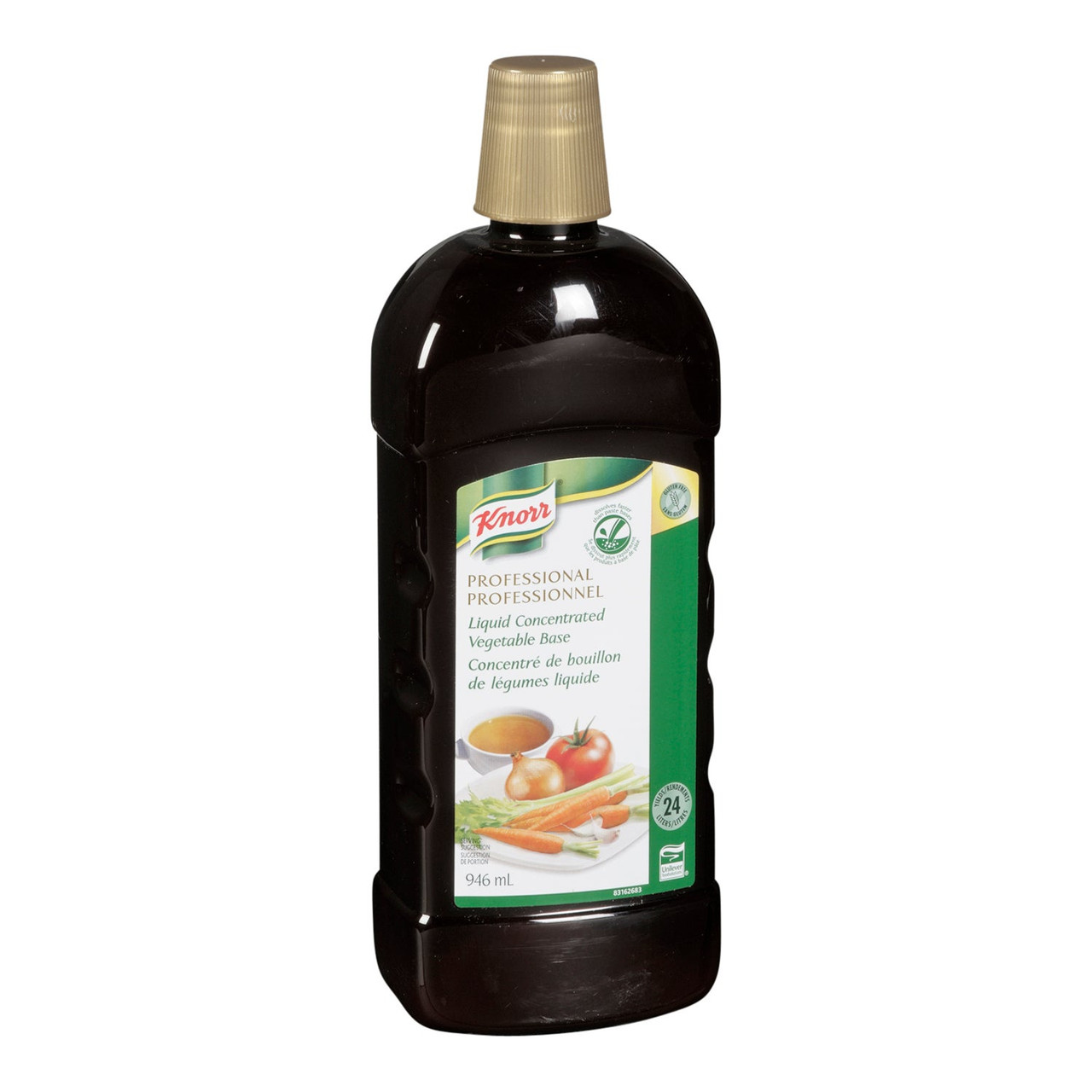 Knorr Vegetable Base, Liquid Concentrate, Gluten Free | 946ML/Unit, 4 Units/Case