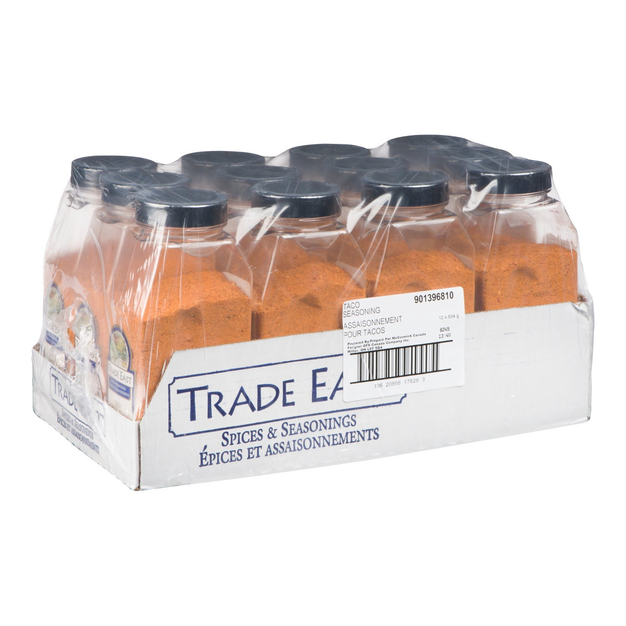 Trade East Taco Seasoning | 634G/Unit, 12 Units/Case