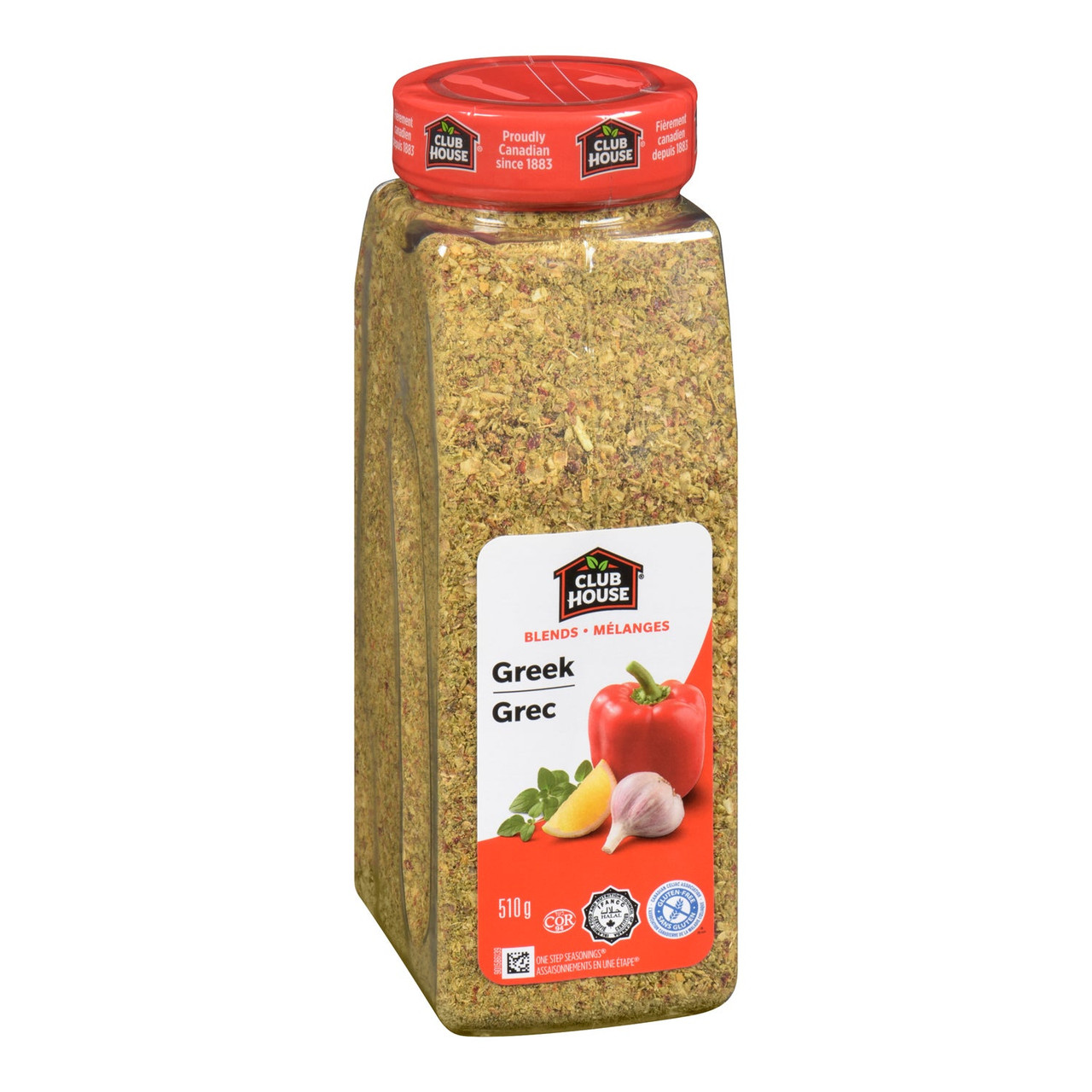 One Step Pet 1 Step Greek Seasoning | 510G/Unit, 12 Units/Case