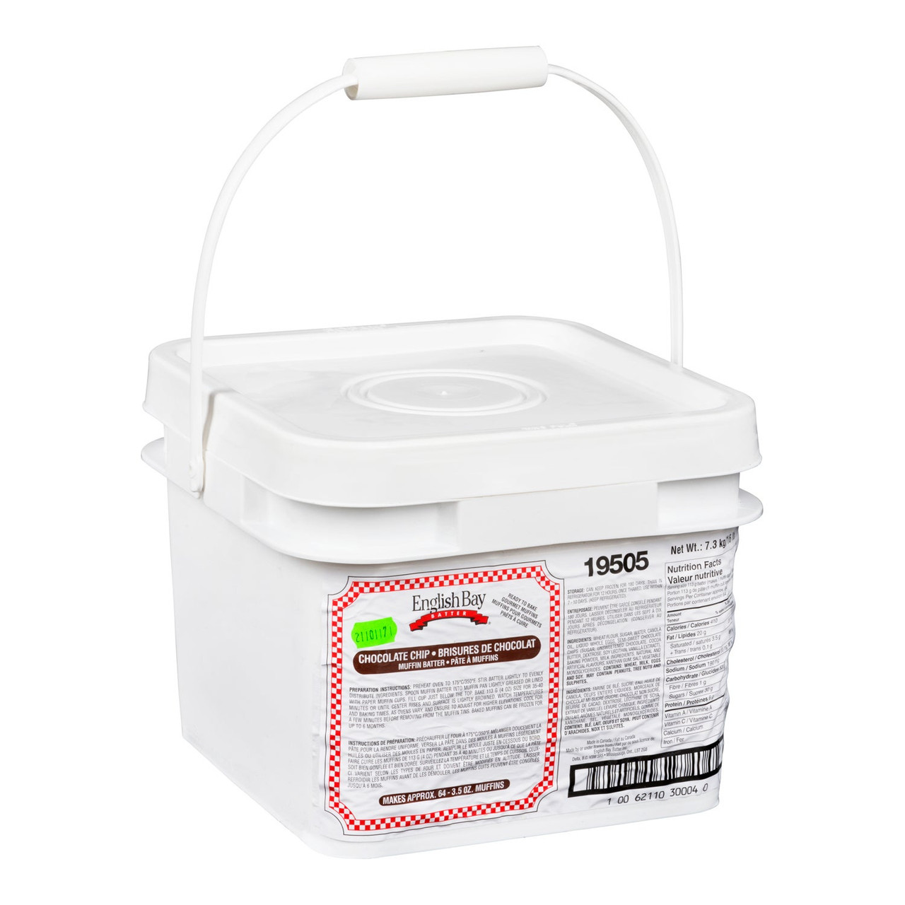 English Bay Chocolate Chip Muffin Batter