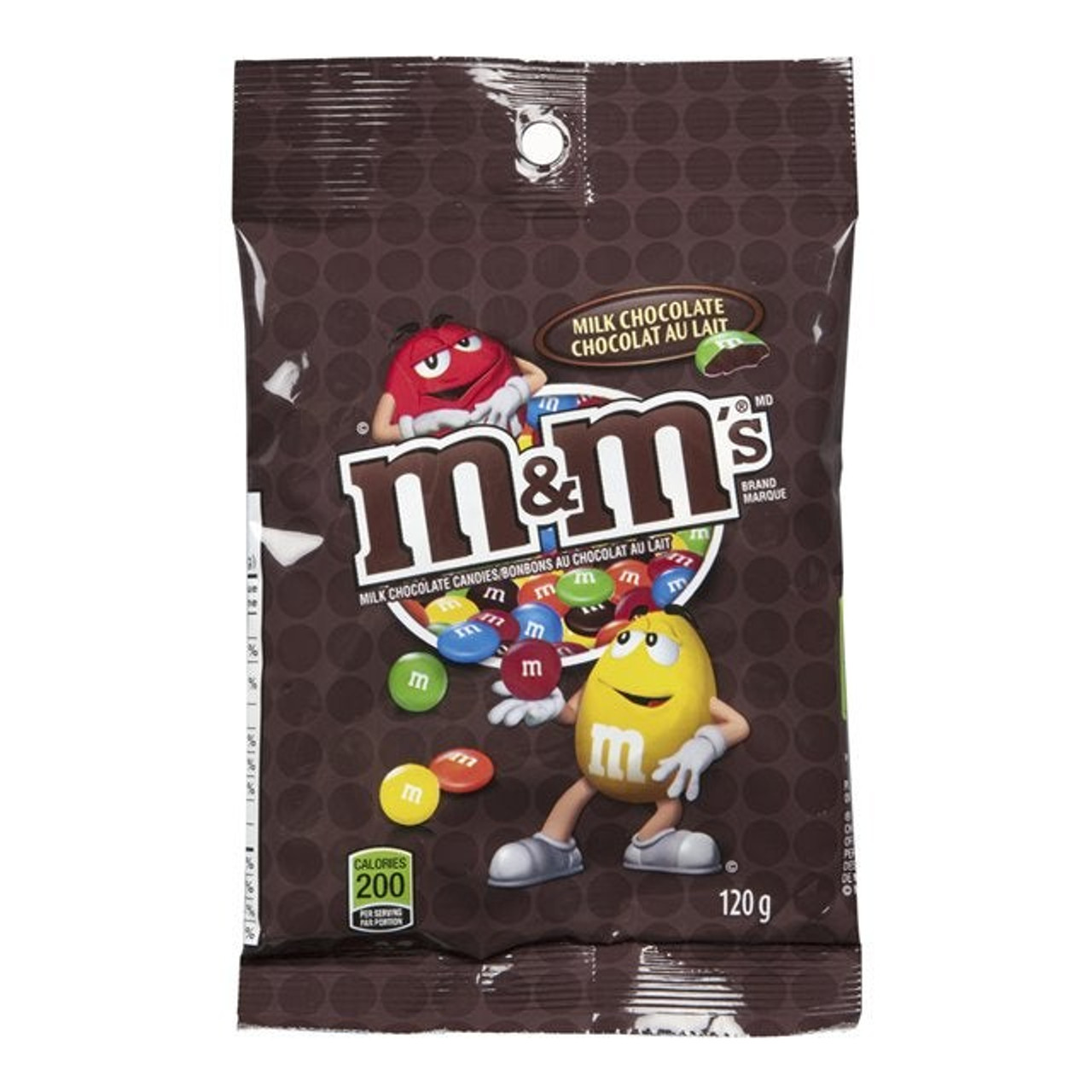 M&M's M&M Candy, Peg Pack | 120G/Unit, 24 Units/Case