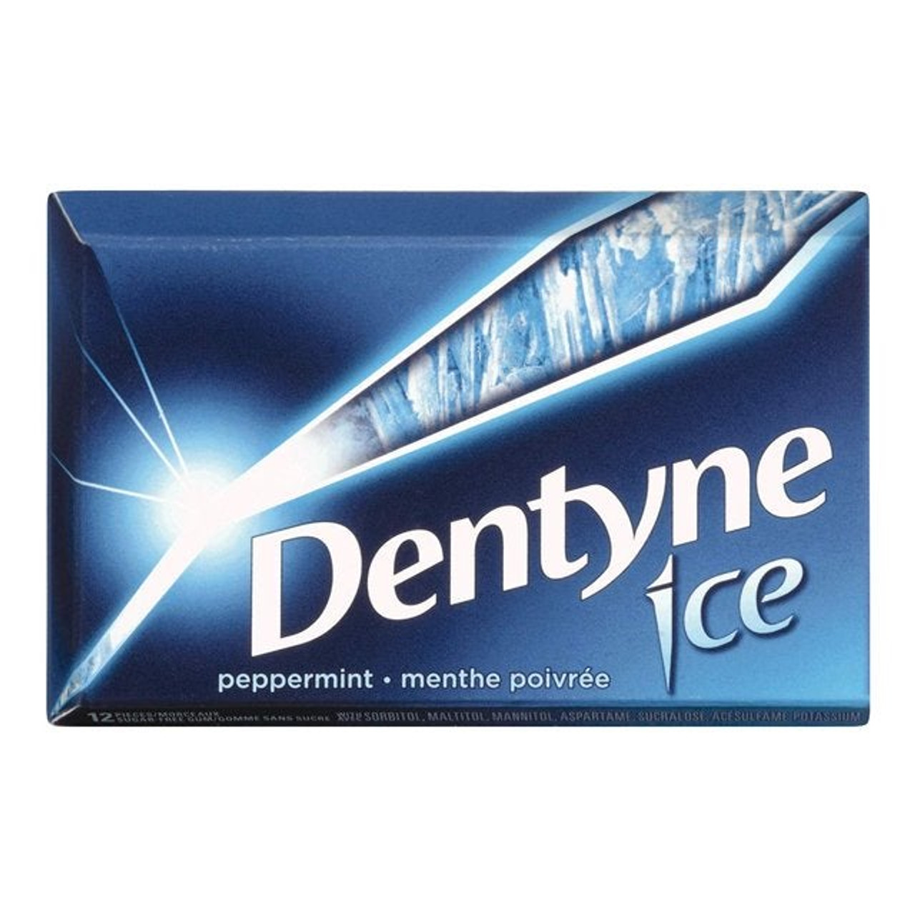 Dentyne Gum, Ice, Peppermint | 1UN/Unit, 12 Units/Case