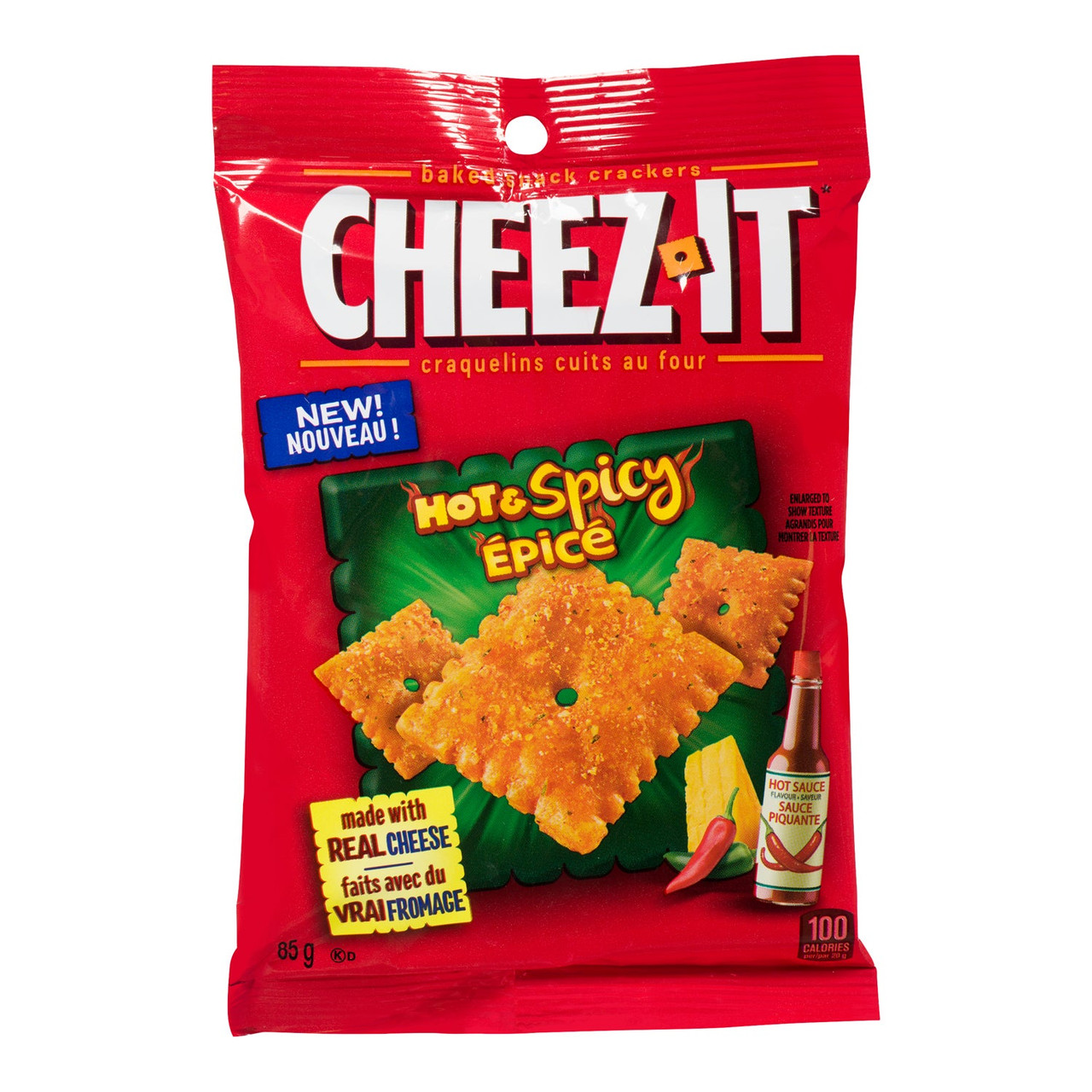 Kellogg's Hot And Spicy Crackers | 6X85G/Unit, 6 Units/Case