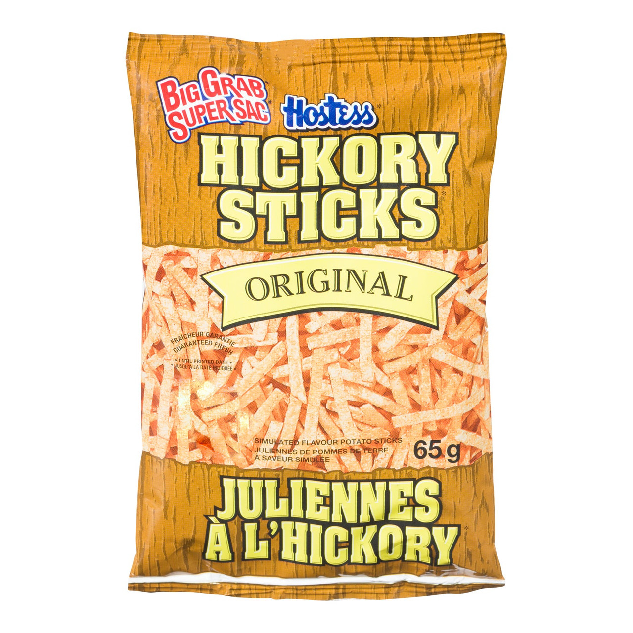 Hostess Hickory Sticks Chips | 65G/Unit, 48 Units/Case