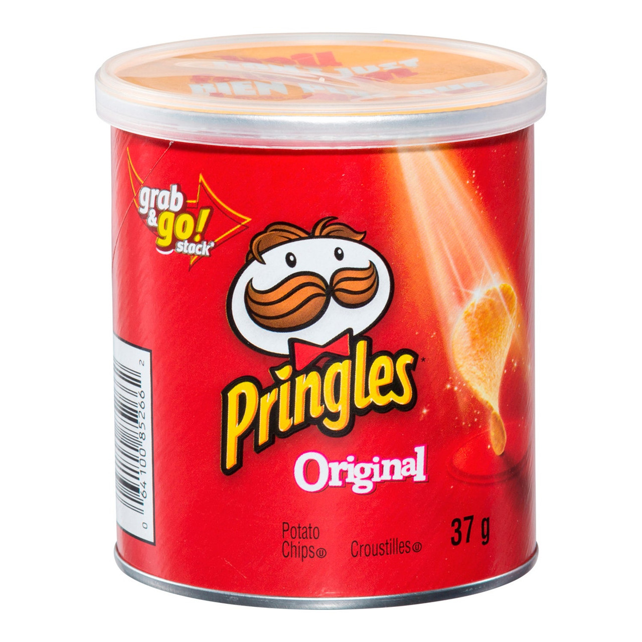 Pringles Regular Potato Chips, Small Can | 37G/Unit, 12 Units/Case