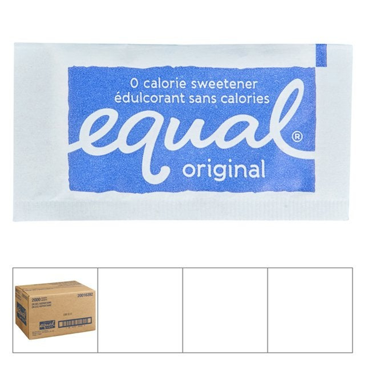 Equal Sugar Substitute, 2Tsp | 2000UN/Unit, 1 Unit/Case