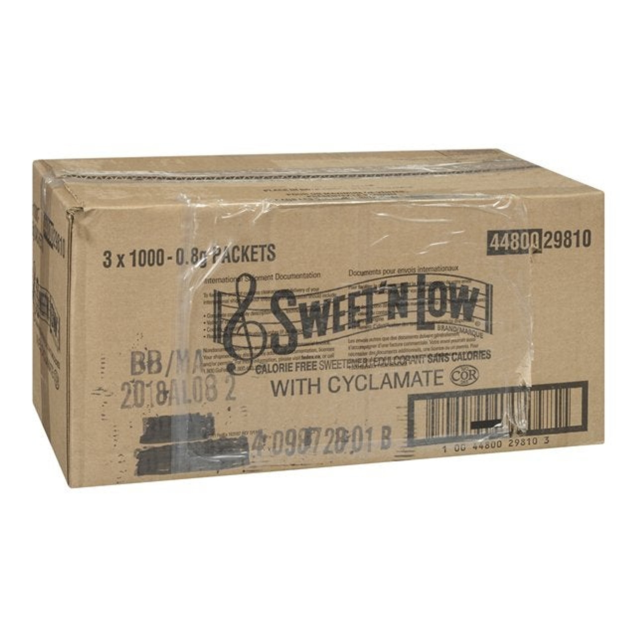 Sweet N Low Sweetener, With Cyclamate | 1000UN/Unit, 3 Units/Case